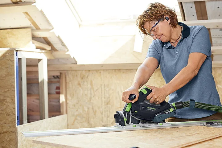 Cordless plunge-cut saw TSC 55 KS