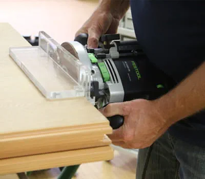 Setting the routing depth to the required depth