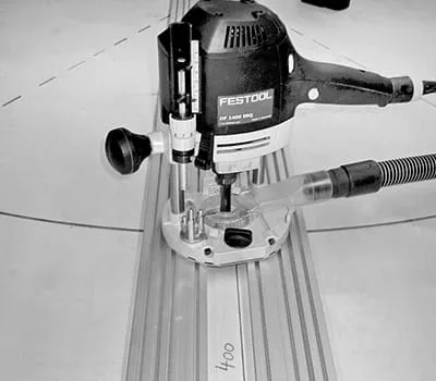 Routing Arcs Using the MultiRouting Template Festool