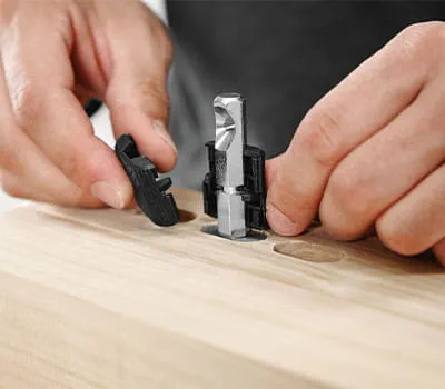 Clip around the anchor bolt