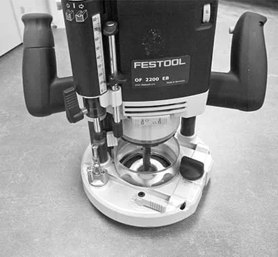 Routing Stairs of Different Widths Using a Router - Festool