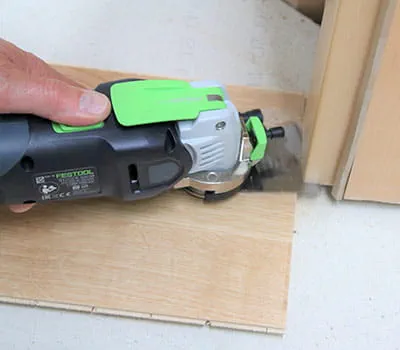 Shorten the frame to the appropriate length