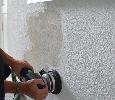 milling off roughcast