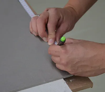 Cutting large tiles » Instructions for largeformat tiles