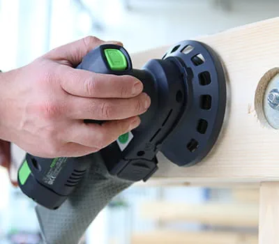 Fit the prepared beams with the appropriate bore holes