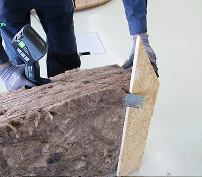 Making the bevel cut