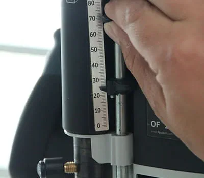 Setting the routing depth