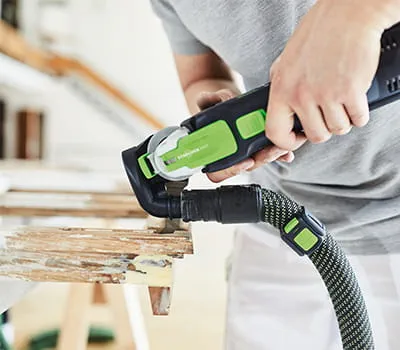 Removing any rotten wood