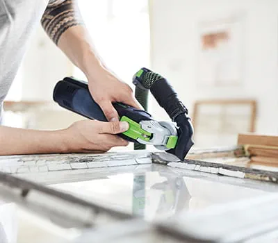 If necessary, carefully remove glass pane.