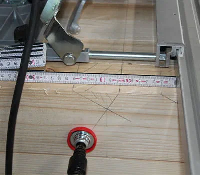 Fitting the parallel side fence