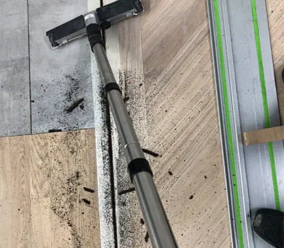 Hoovering the surface