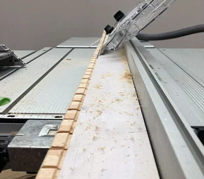 Cutting the counterpart