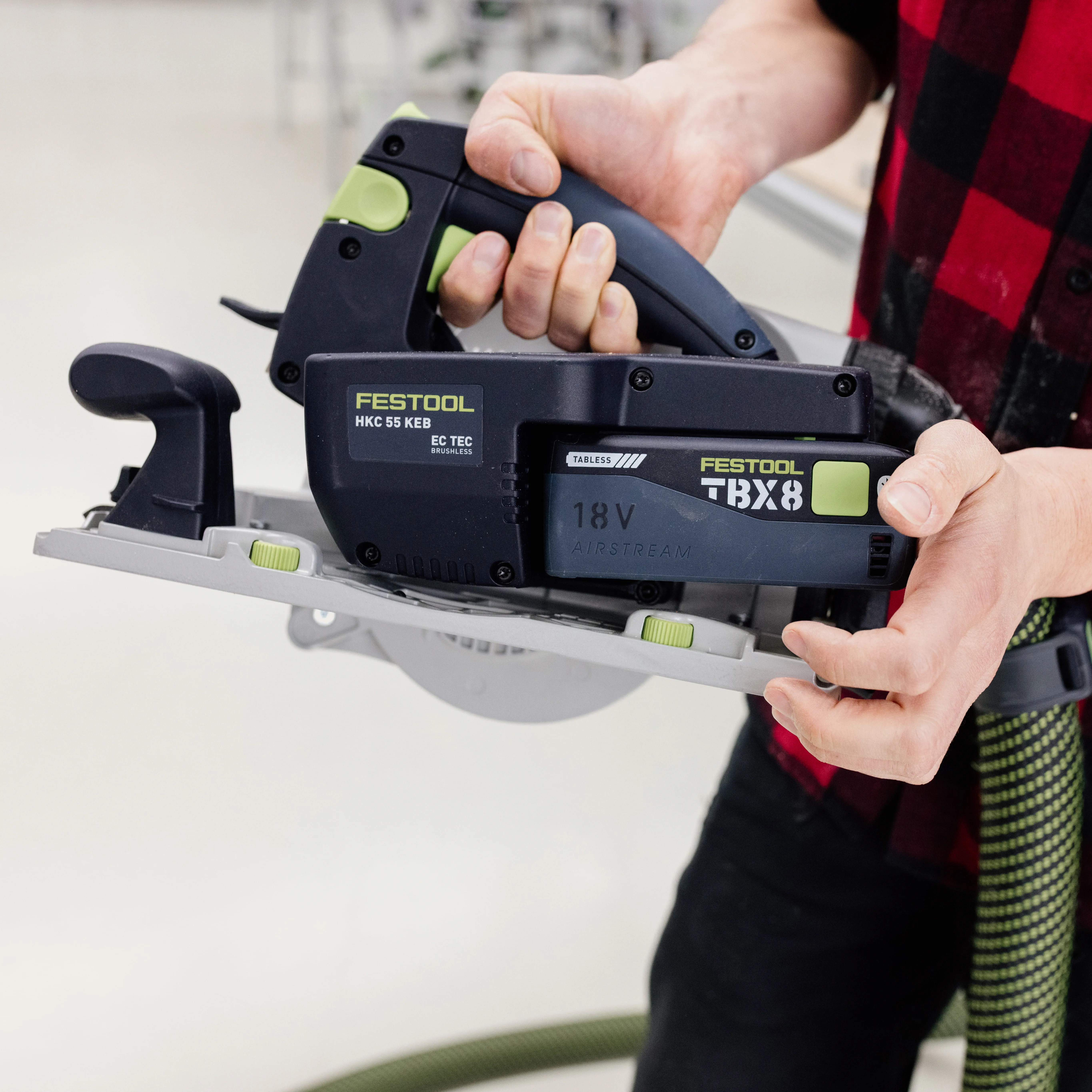 The new tabless batteries from Festool