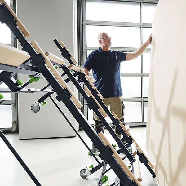 The STM 1800 mobile saw table from Festool