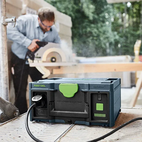The new SYS-PowerStation in action on the building site. 