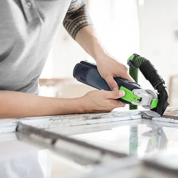 The VECTURO OSC 18 cordless oscillating tool from Festool
