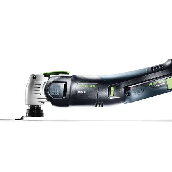 The Festool VECTURO OSC 18 cordless oscillating tool