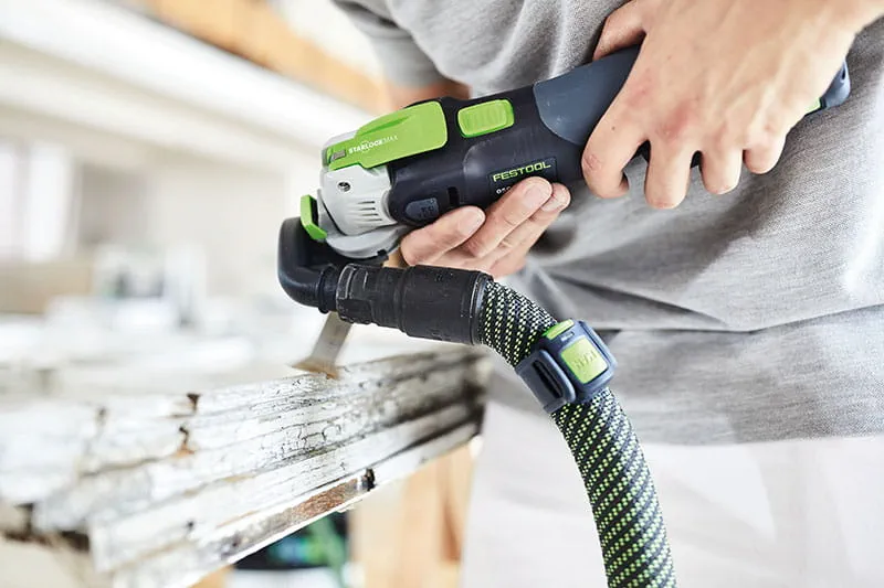 The Festool VECTURO OSC 18 cordless oscillating tool