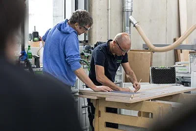 Measure the wood blanks