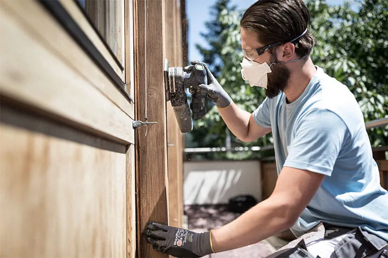 The Festool Vecturo OSC18 in operation