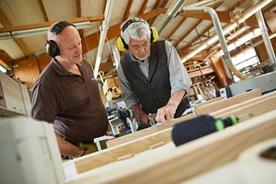 Working with the Festool joining machine DOMINO