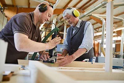 Working with the Festool joining machine DOMINO