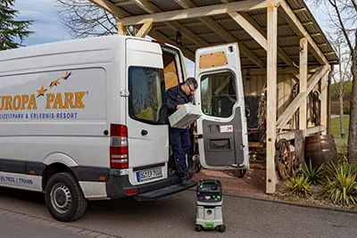Working dust free with the Festool mobile dust extractor