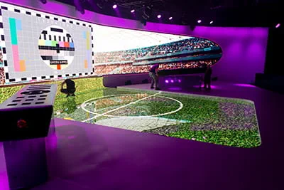 The stage construction