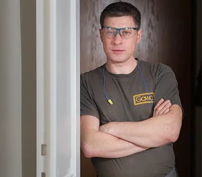 Jarek Gawina, parquet master installer